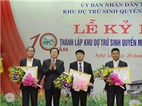 Kỷ niệm 10 năm th&#224;nh lập Khu Dự trữ sinh quyển lớn nhất Việt Nam