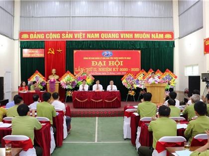 Đảng bộ BQL Khu BTTN P&#249; Hoạt - Dấu ấn một nhiệm kỳ