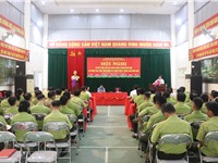 Hội nghị sơ kết c&#244;ng t&#225;c X&#226;y dựng Đảng 6 th&#225;ng đầu năm 2025